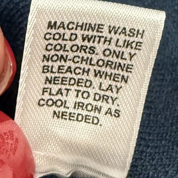 Cato Woman Blue Long Sleeve Top Tie Neck Detail Size 26/28W Professional Office - Picture 7 of 7